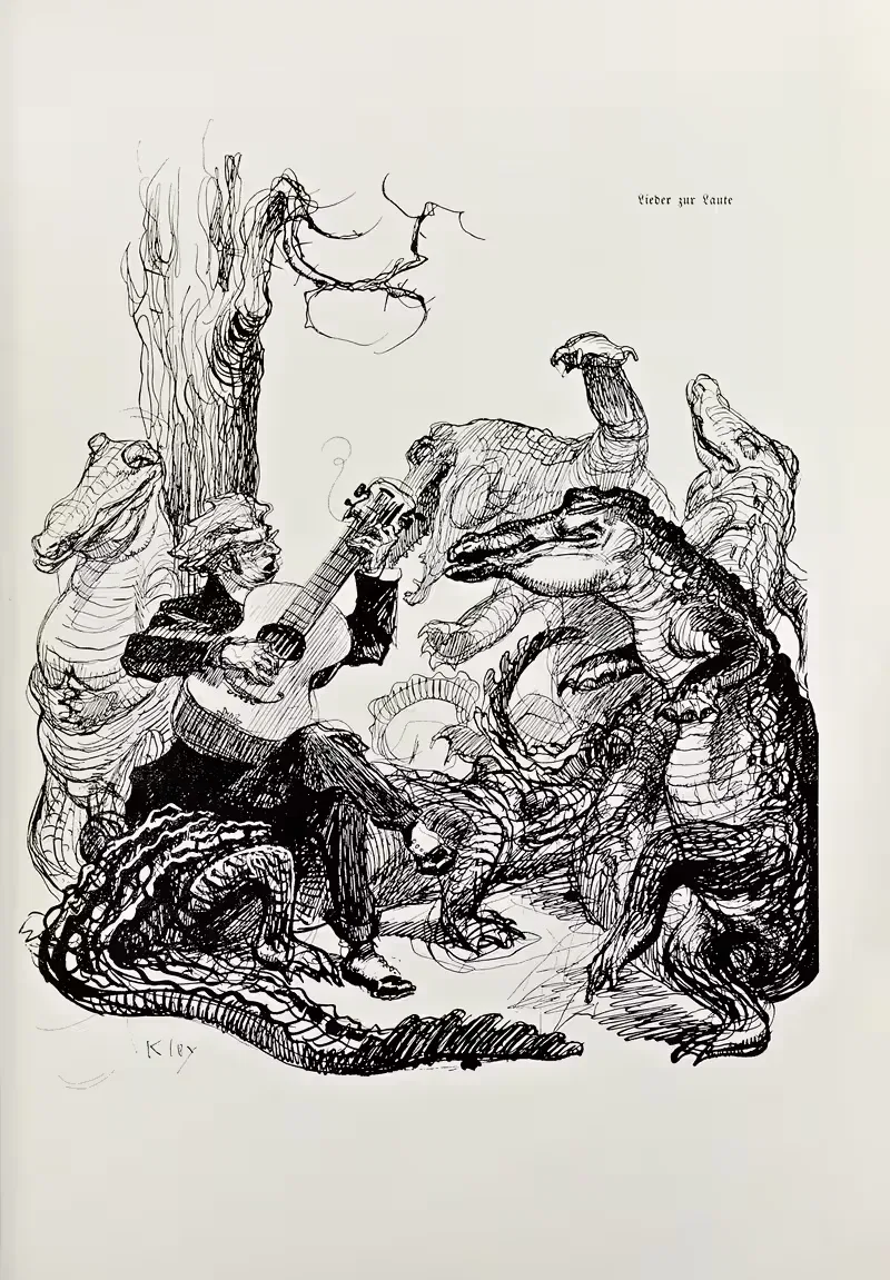 Эскизная книга Pl.103 by Генрих Клей, 1909 — digital art print download