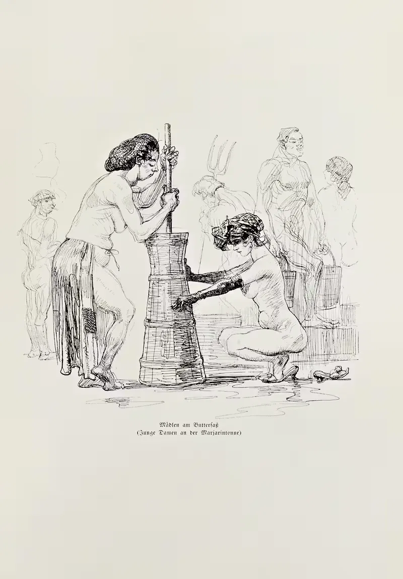 Альбом эскизов, пл. 105 by Генрих Клей, 1909 — digital art print download