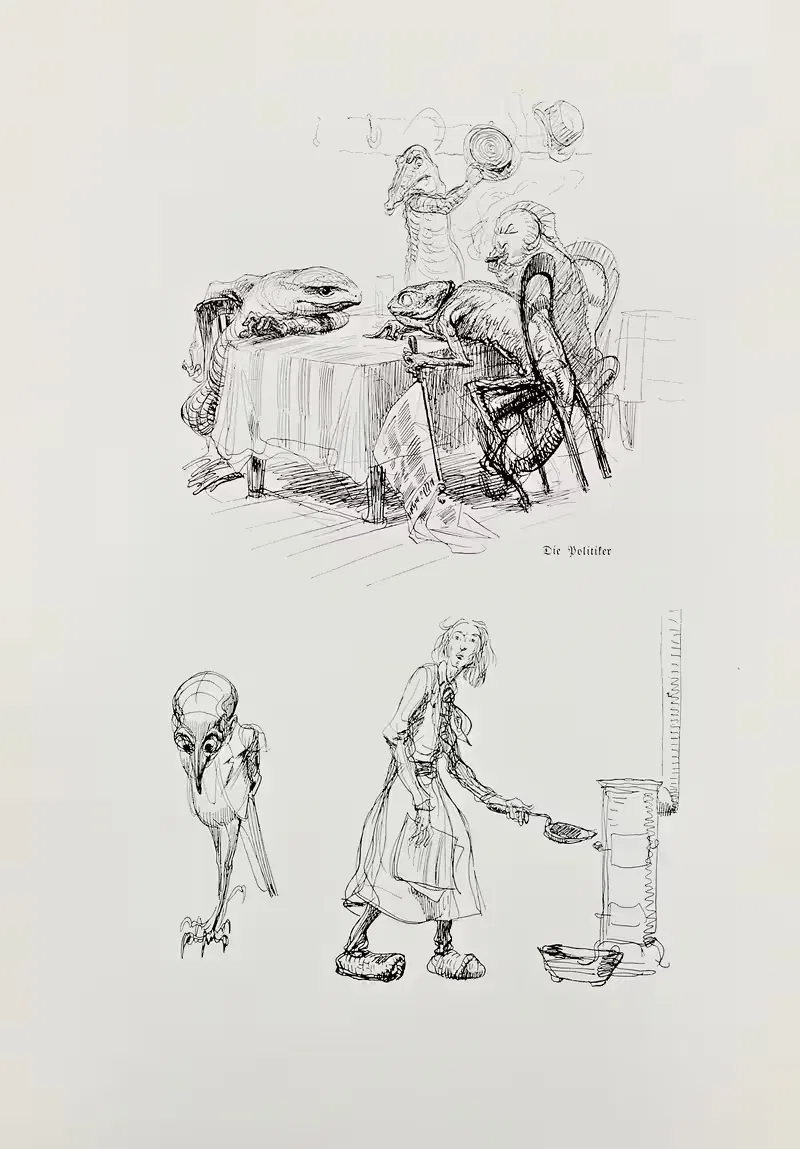 Альбом эскизов Кацусики Хокусая и его учеников Пл.09 by Генрих Клей, 1909 — digital art print download