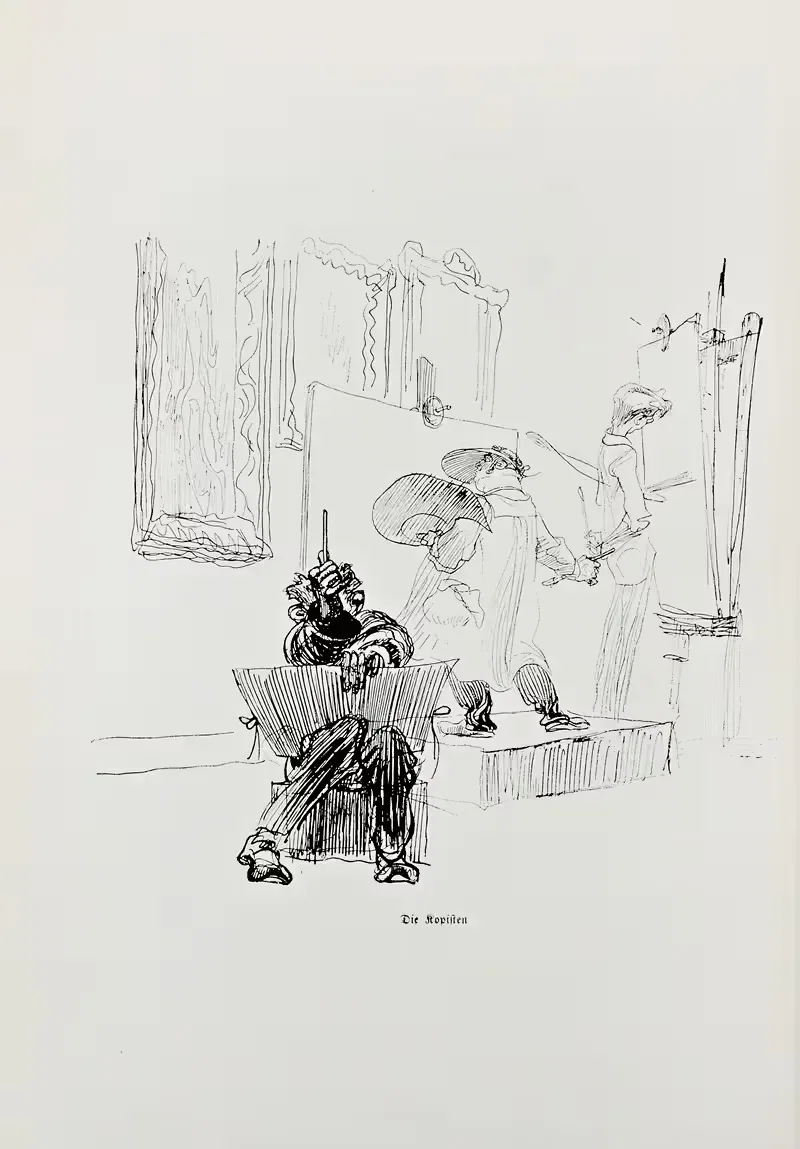 Эскизная книга Пл.112 by Генрих Клей, 1909 — digital art print download
