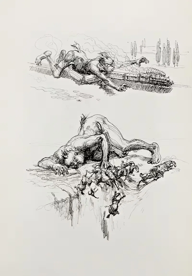 Альбом эскизов Pl.114 by Генрих Клей, 1909 — digital art print download