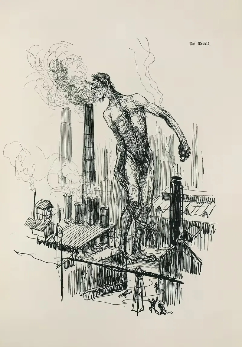 Эскизная книга, пл. 12 by Генрих Клей, 1909 — digital art print download