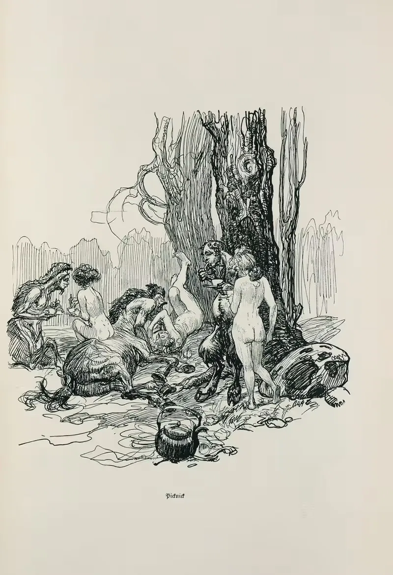 Альбом эскизов by Генрих Клей, 1909 — digital art print download