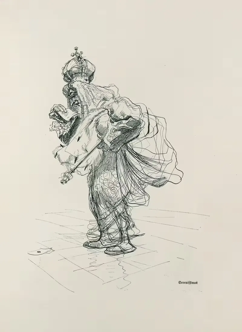 Эскизная книга пл.20 by Генрих Клей, 1909 — digital art print download