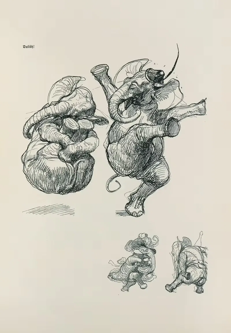 Альбомный скетч пл.22 by Генрих Клей, 1909 — digital art print download