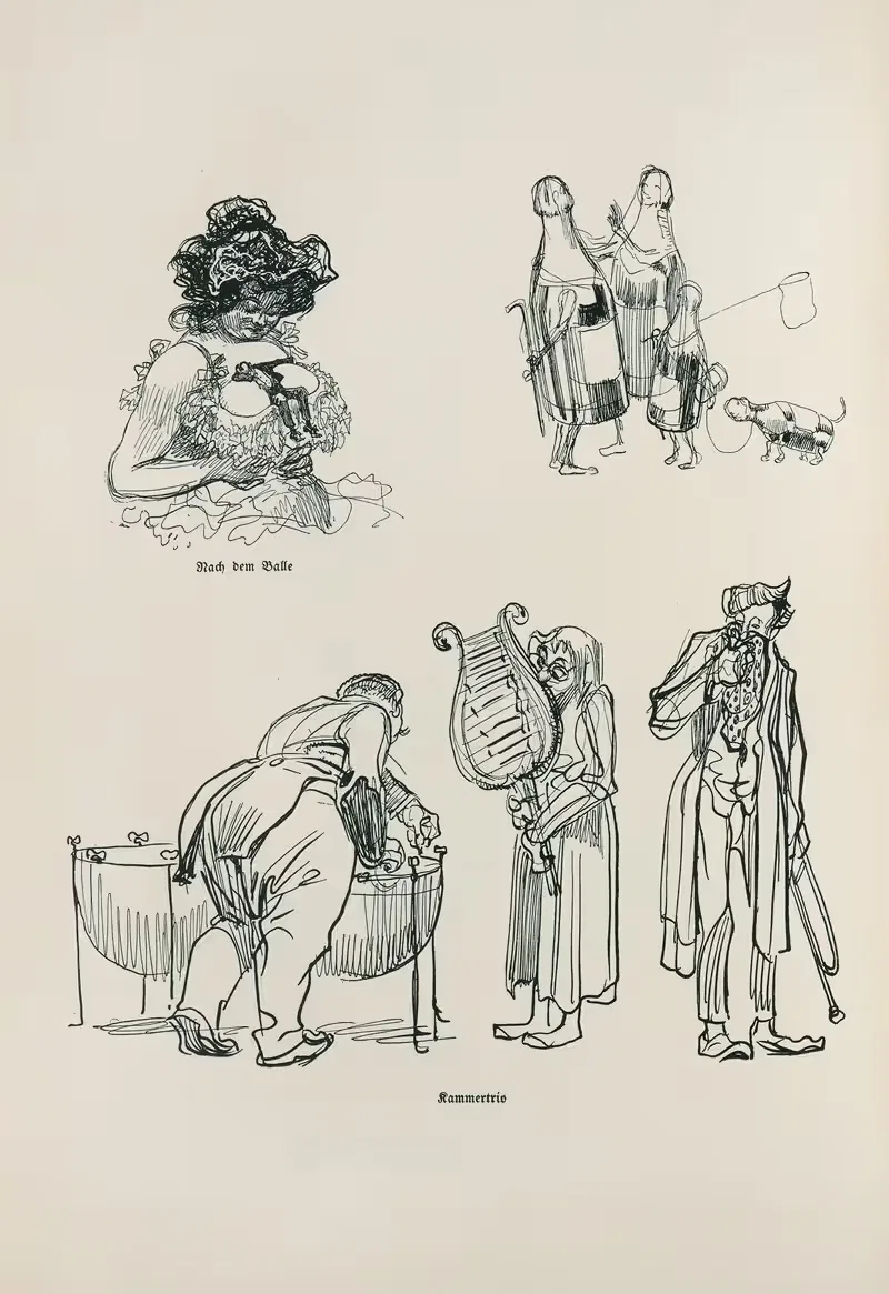 Альбом эскизов Пл.25 by Генрих Клей, 1909 — digital art print download