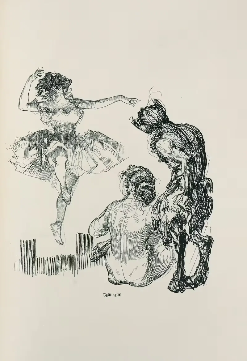 Эскизная книга Пл.30 by Генрих Клей, 1909 — digital art print download