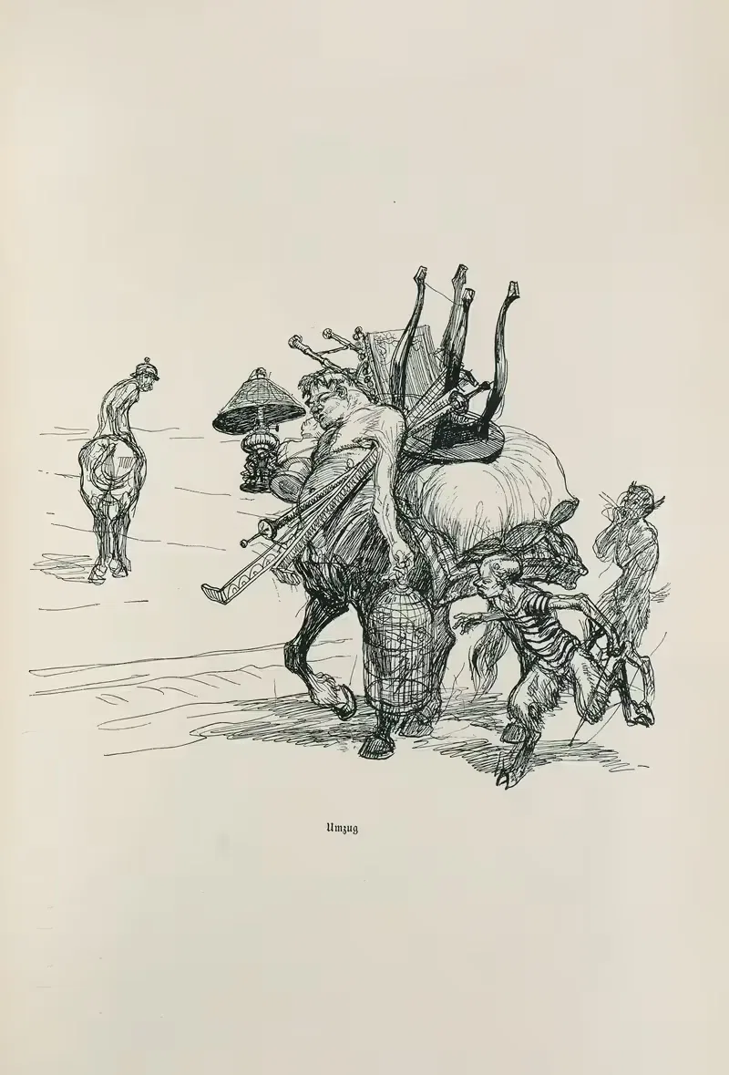 Альбом эскизов Пл.36 by Генрих Клей, 1909 — digital art print download