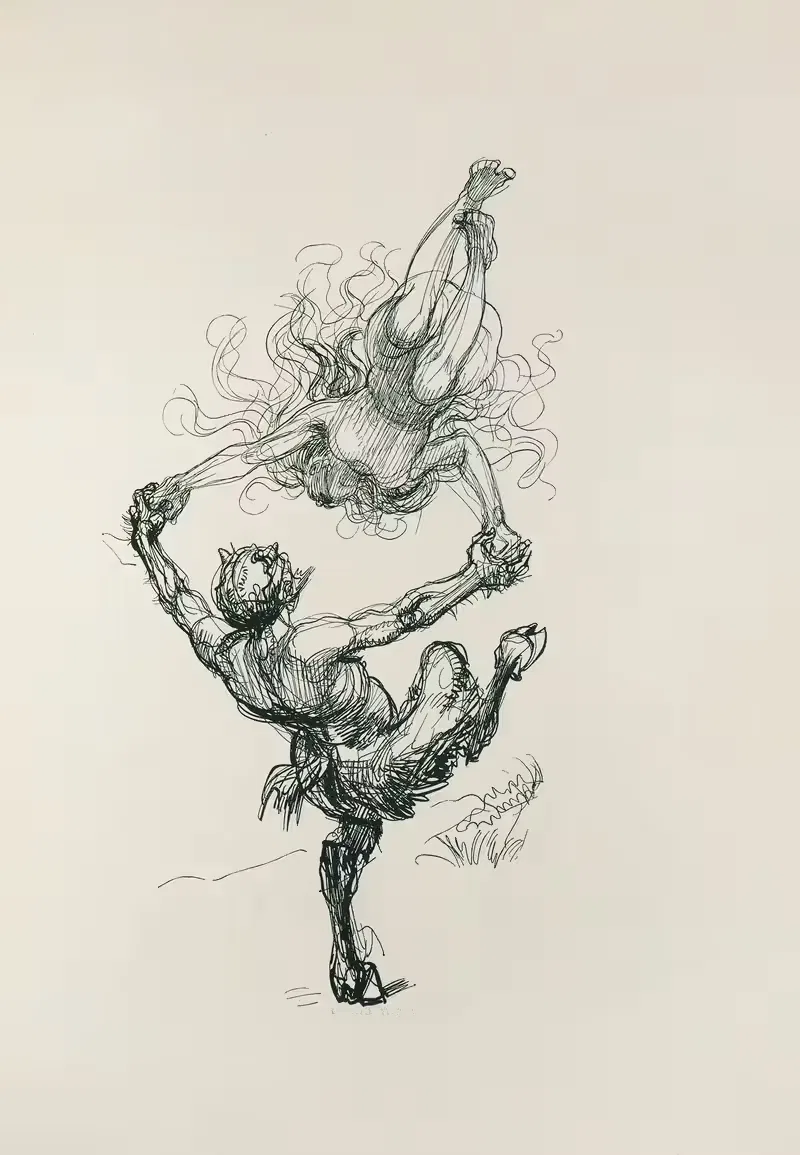 Эскизная книга Pl.56 by Генрих Клей, 1909 — digital art print download