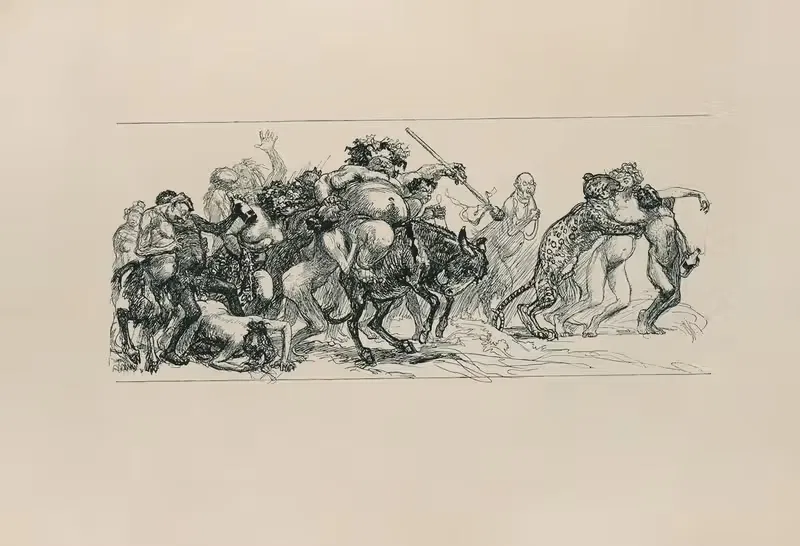 Эскизная книга Пл.61 by Генрих Клей, 1909 — digital art print download