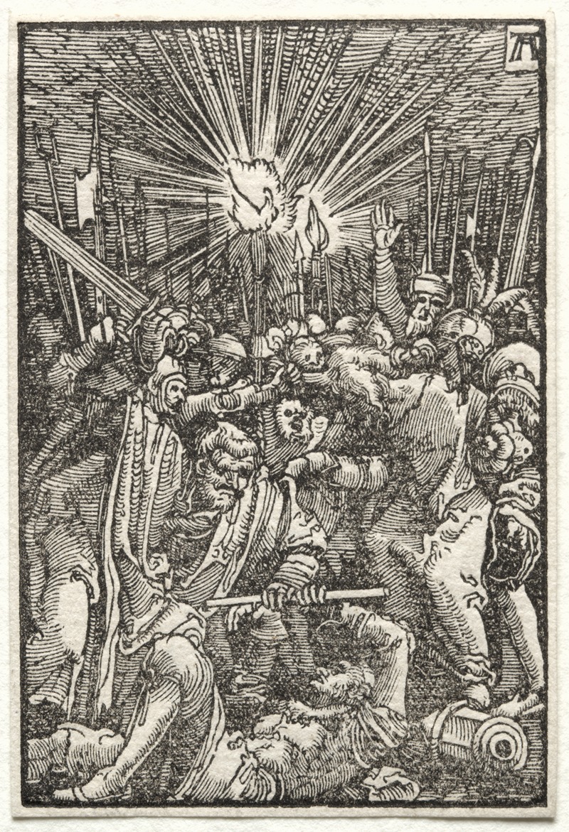 Christ taken captive by Albrecht Altdorfer, c. 1515 — digital art print download