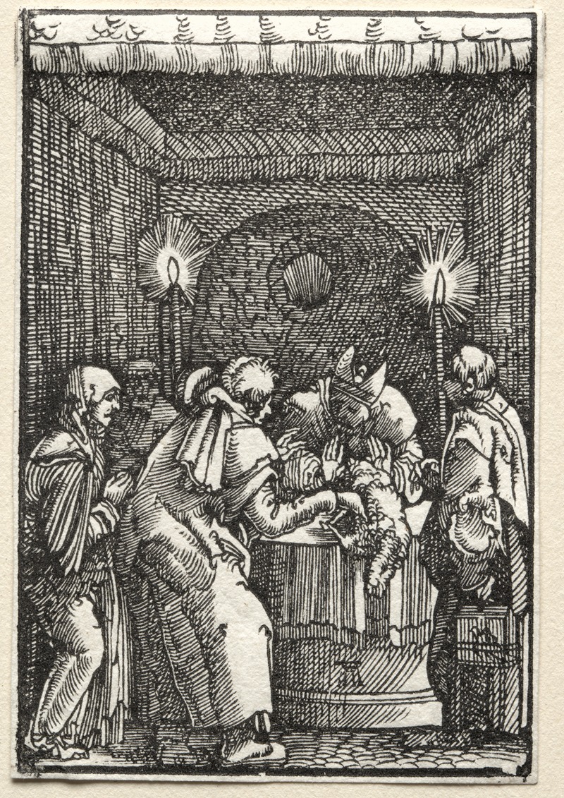 Joachim's Offering Rejected by the High Priest — Albrecht Altdorfer