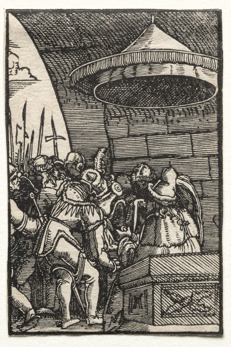 Pilate Washing His Hands by Альбрехт Альтдорфер, c. 1515 — digital art print download