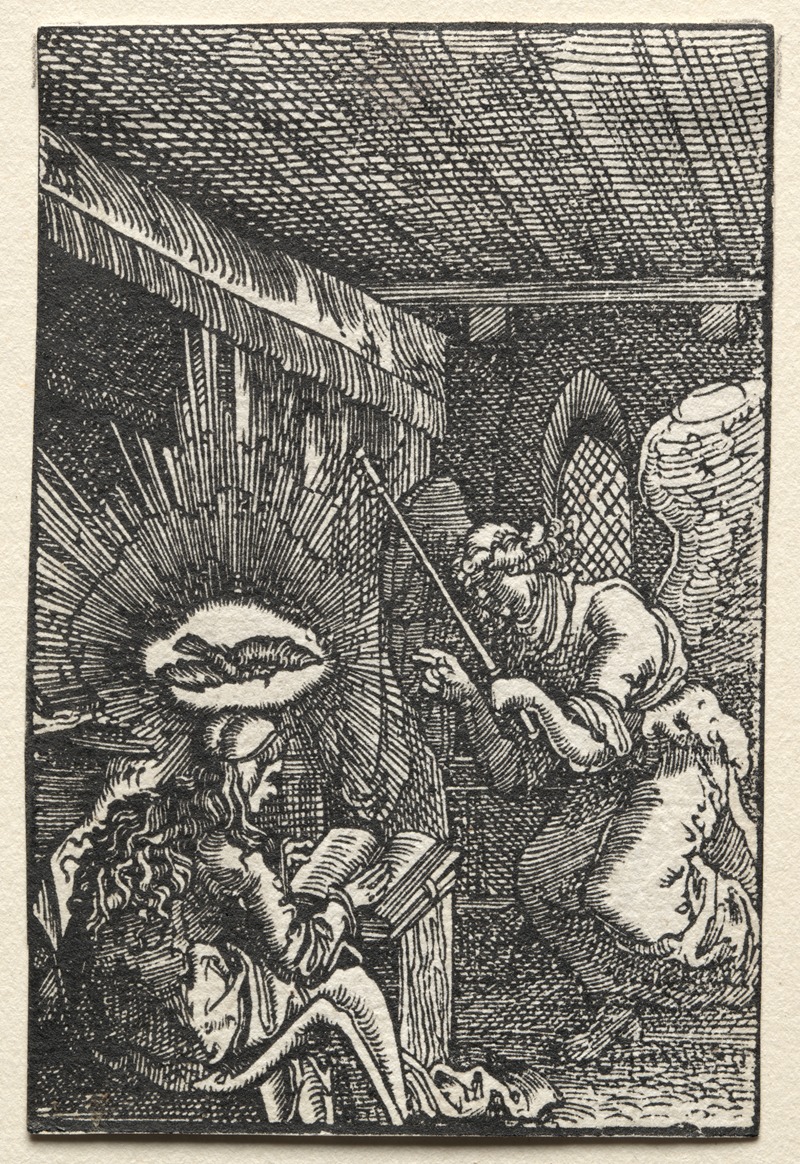 The Annunciation by Albrecht Altdorfer, c. 1515 — digital art print download