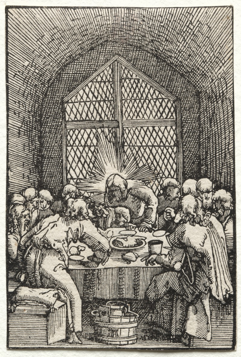 The Last Supper by Albrecht Altdorfer, c. 1515 — digital art print download