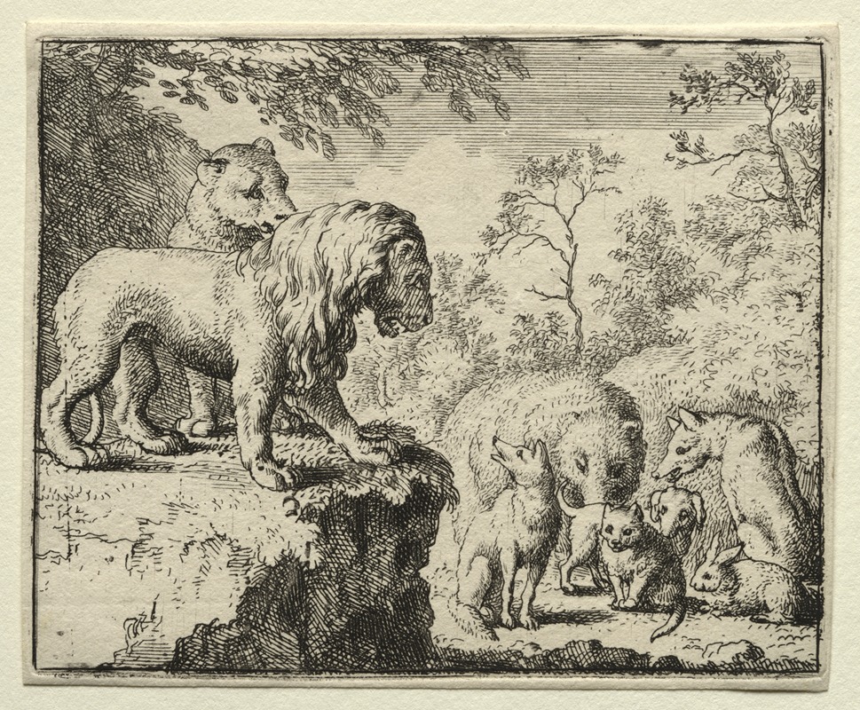 The Pardon of Reynard — Allaert van Everdingen
