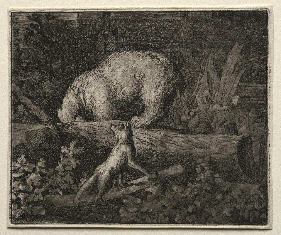 Trapping the Bear by Аллаерт ван Эвердинген, 1650–1675 — digital art print download