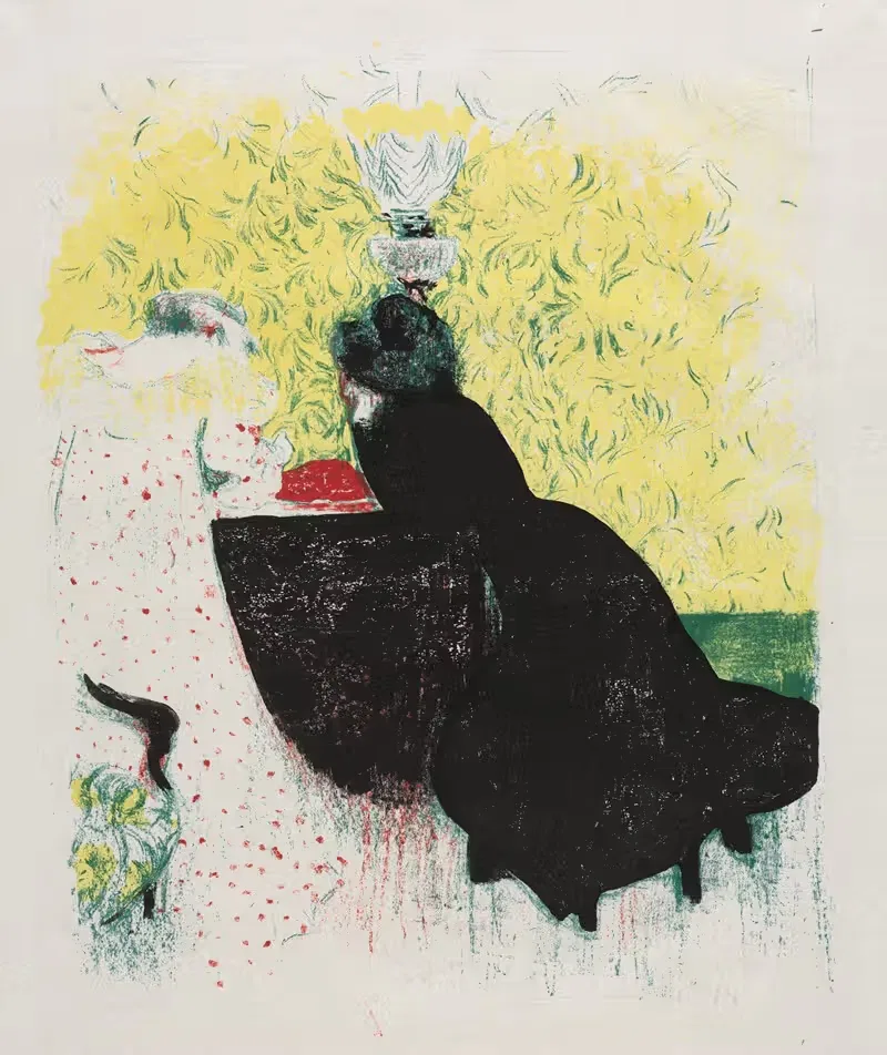 Две невестки by Эдвард Вюйяр, 1899 — digital art print download