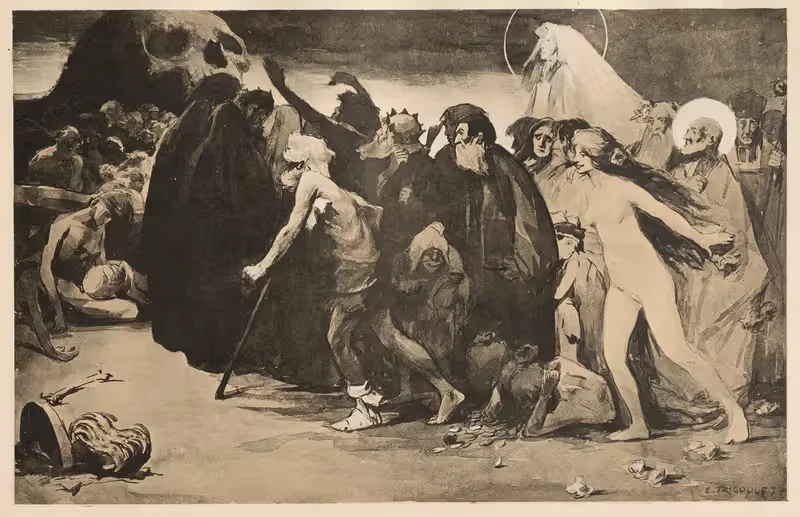 Путь смерти by Южен Тригуле, 1898-1899 — digital art print download