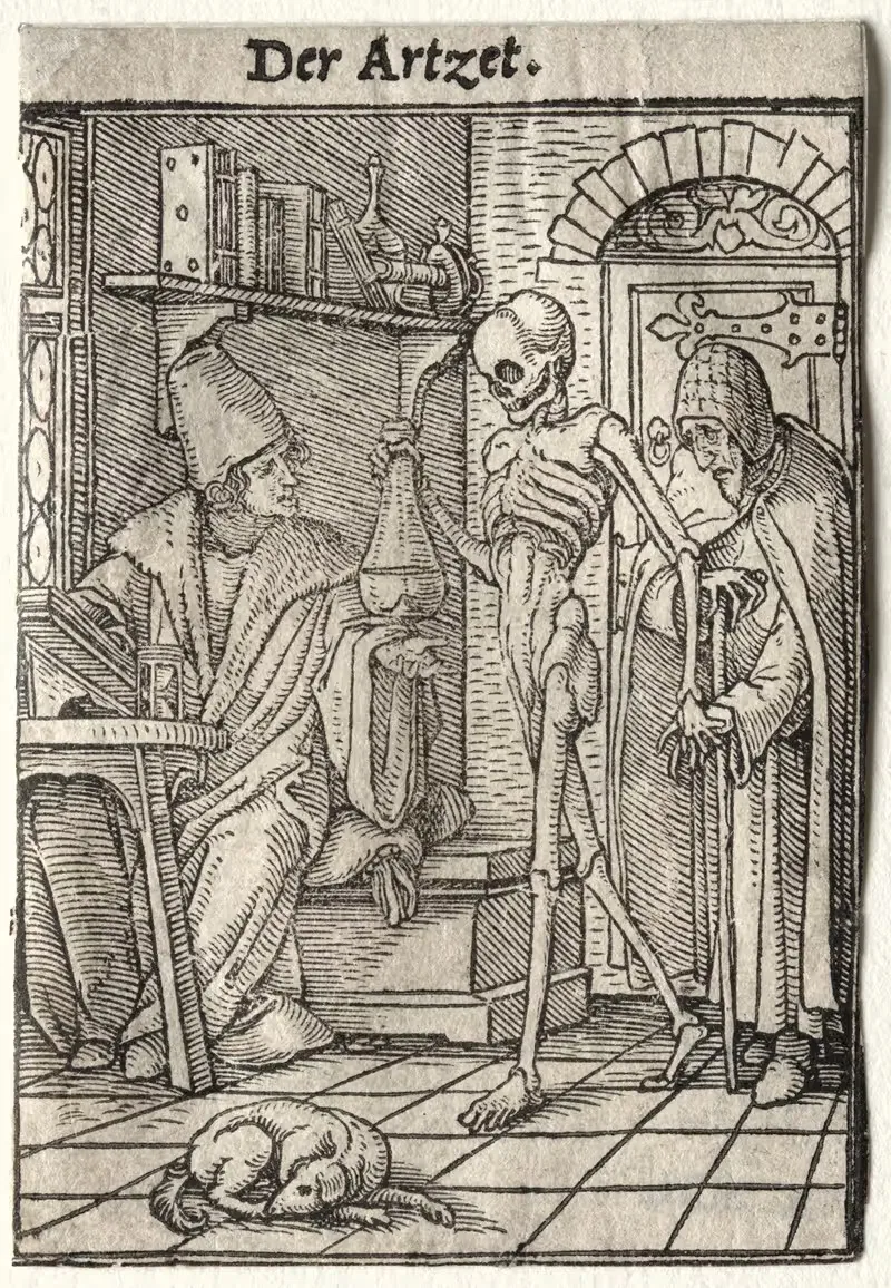 Доктор by Ганс Хольбейн Младший, c. 1526 — digital art print download