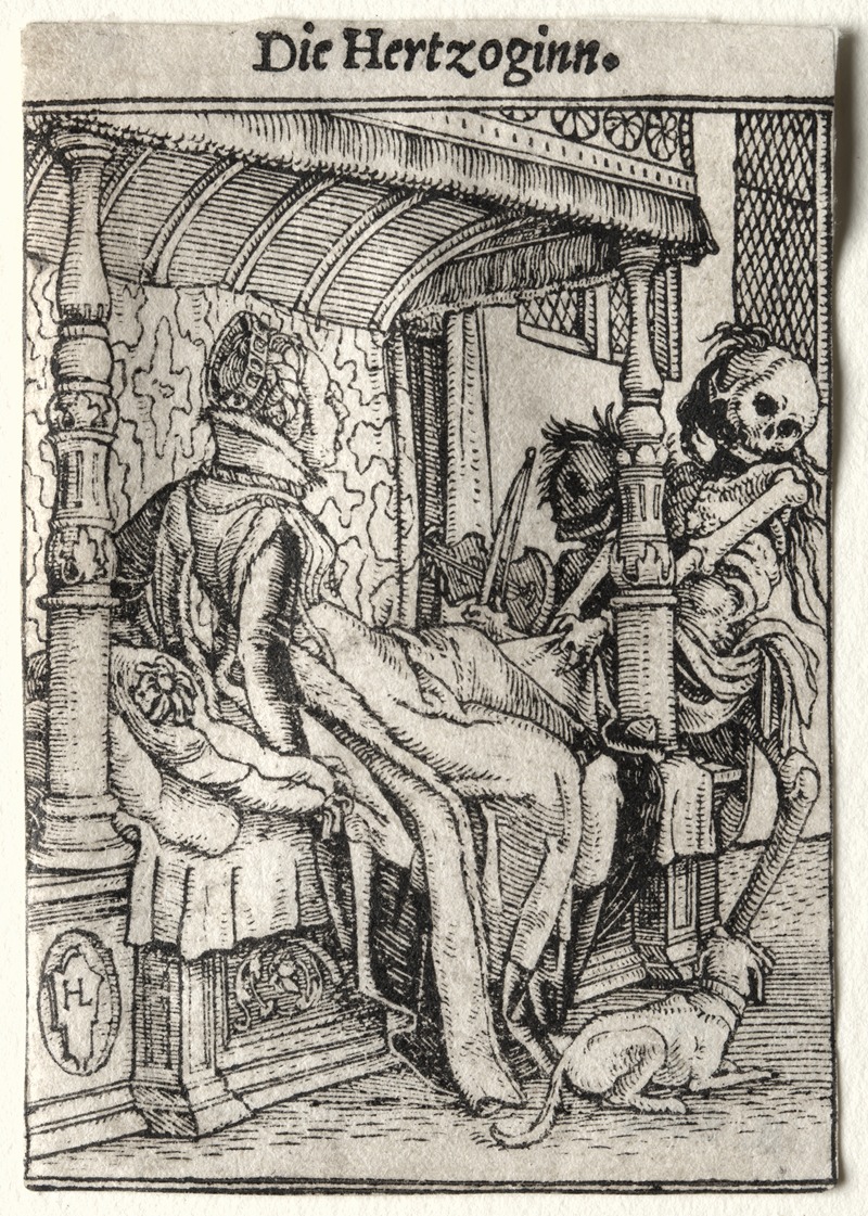 Герцогиня by Ганс Хольбейн Младший, c. 1526 — digital art print download