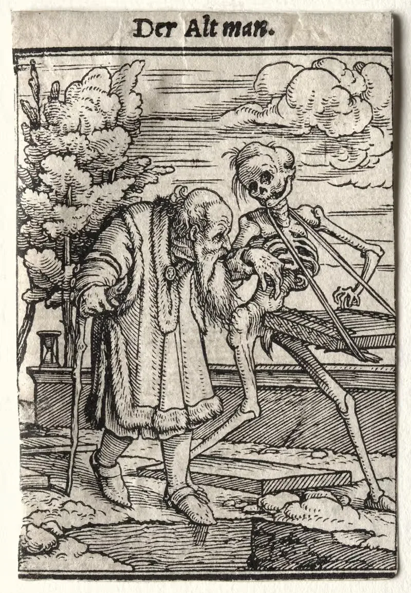 Старик by Ганс Хольбейн Младший, c. 1526 — digital art print download