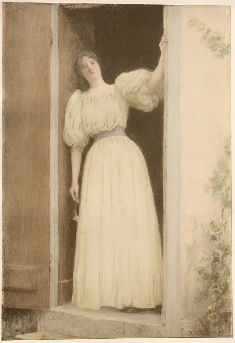 Le Départ by Raphaël Collin, 1898-1899 — digital art print download