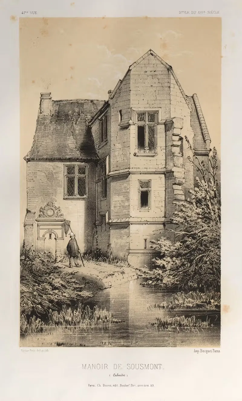 Manoir De Sousmont (Calvados) — Victor Petit