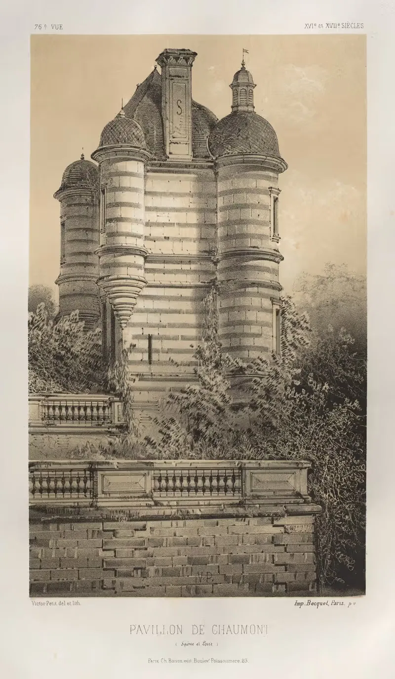 Pavillon De Chaumont (Saône et Loire) — Victor Petit