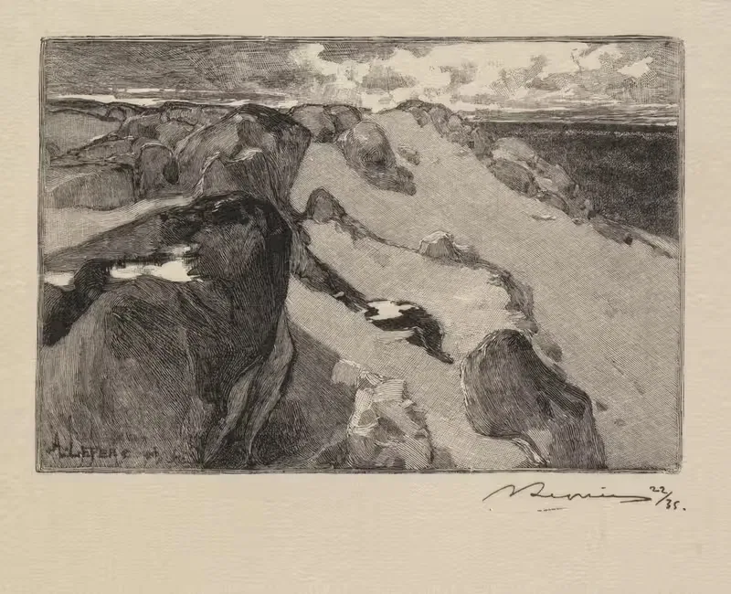 Арбонн, Большой Саблон by Огюст Луи Лепер, 1890 — digital art print download