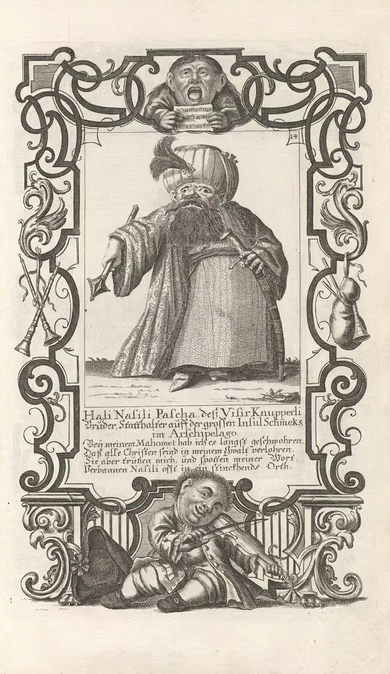 Хали Насили Паша, Pl. 14 by Элиас Бэк, 1710-1719 — digital art print download
