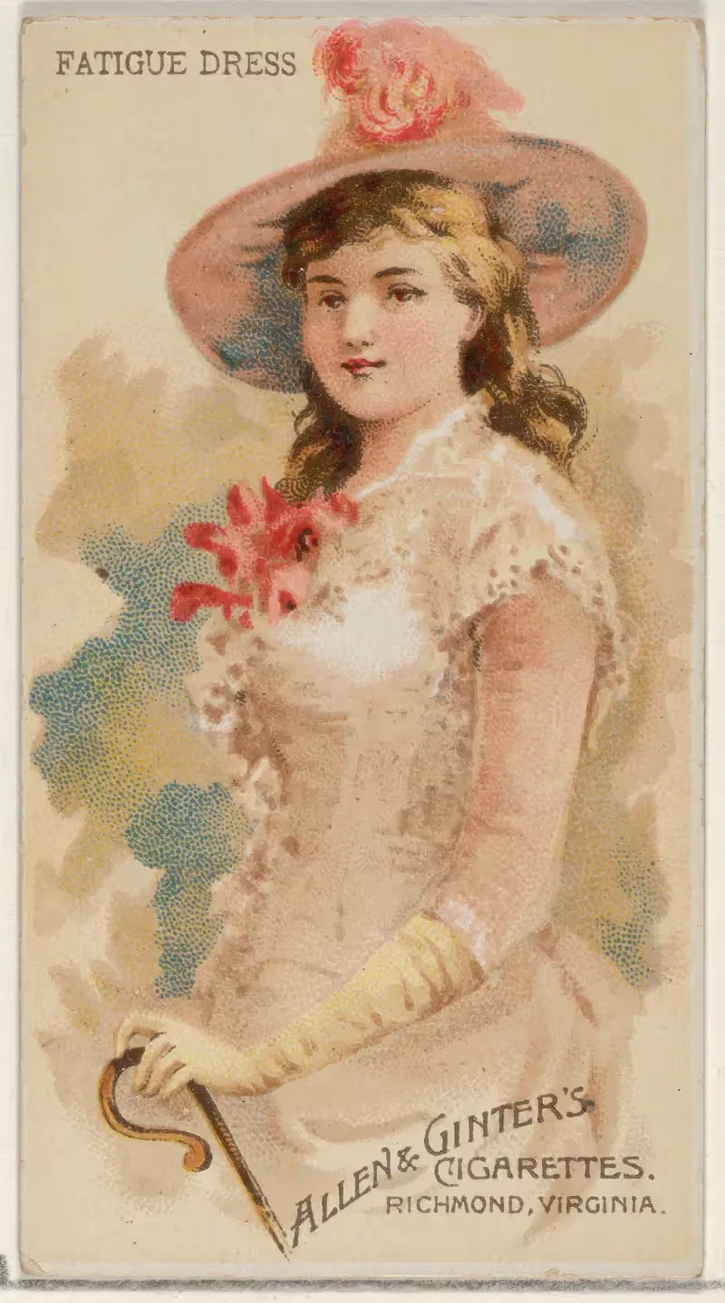 Усталостное платье by Аллен и Гинтер, 1888 — digital art print download