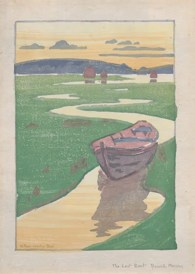 The Derelict or The Lost Boat 2 — Arthur Wesley Dow