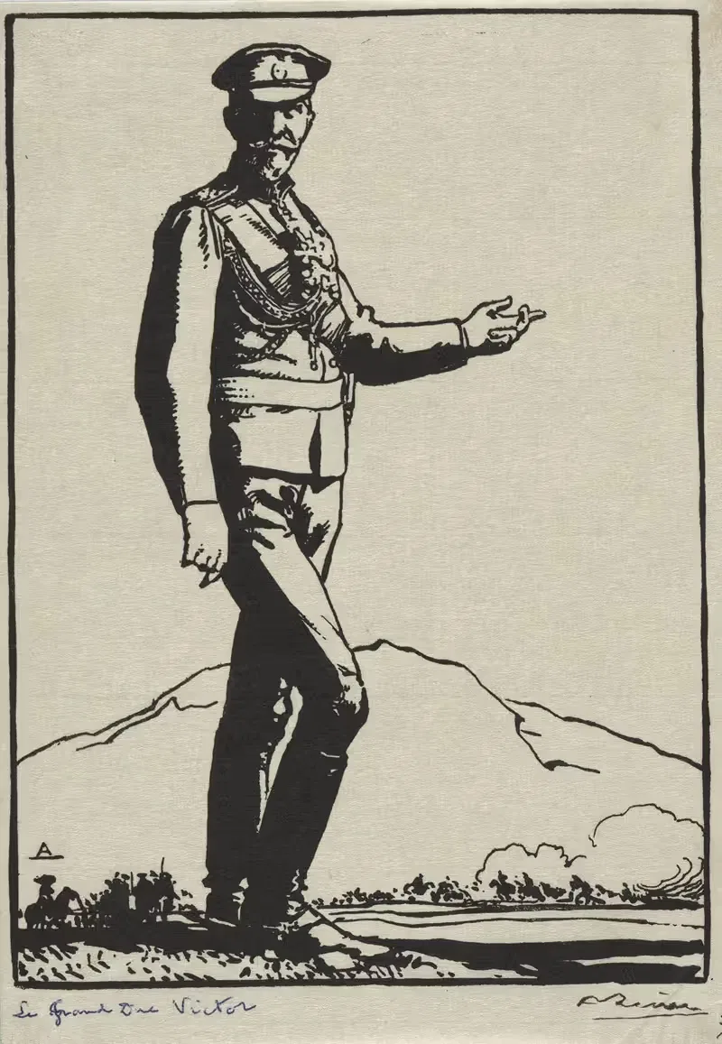 Великий герцог Виктор by Огюст Луи Лепер, 1914 — digital art print download