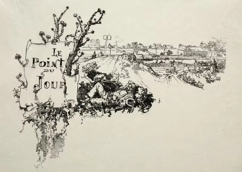 Пуан-дю-Жур by Огюст Луи Лепер, 1886 — digital art print download