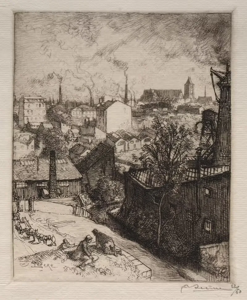 Сувенир из Сен-Дени by Огюст Луи Лепер, 1913 — digital art print download
