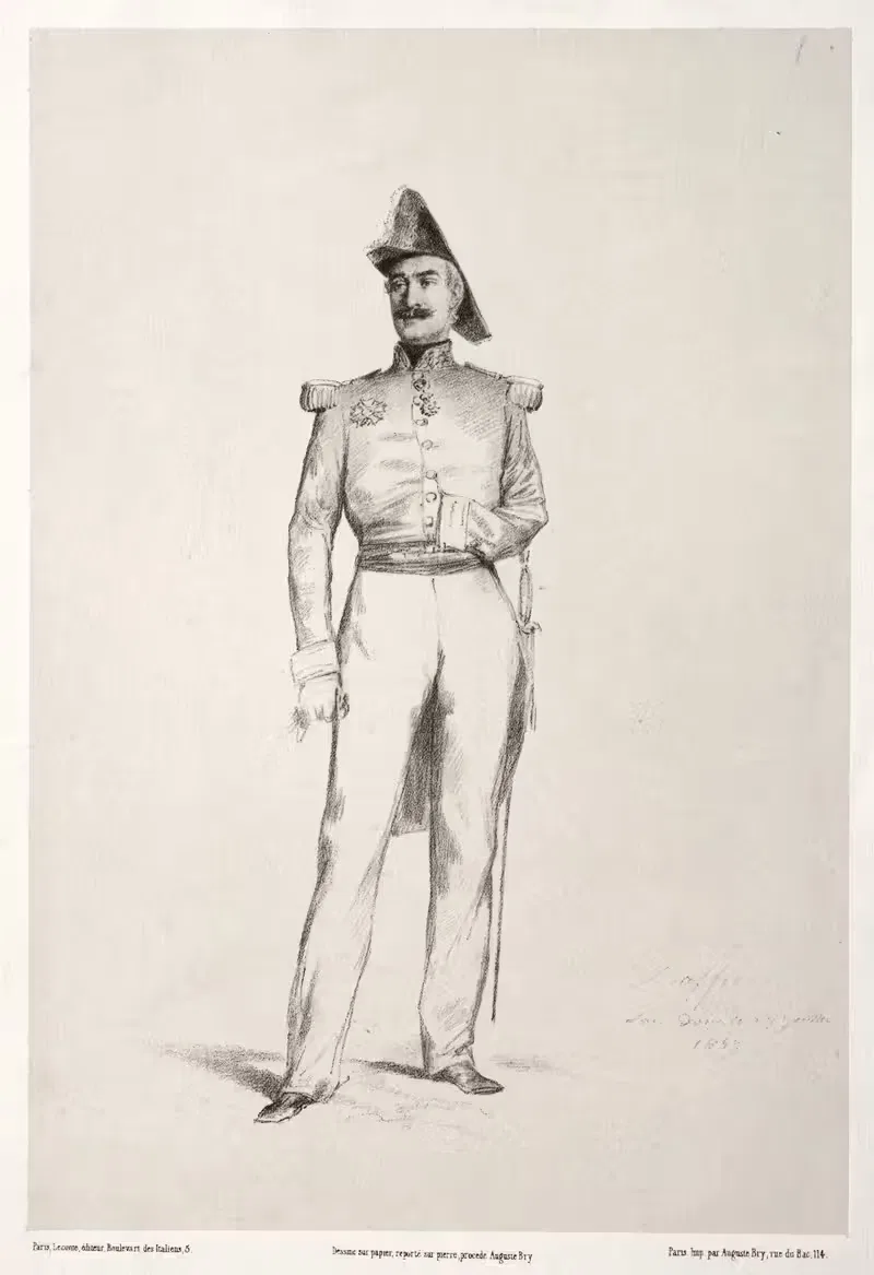 Маршал Бараке д'Илье by Денис Огюст Мари Раффе, 1859 — digital art print download