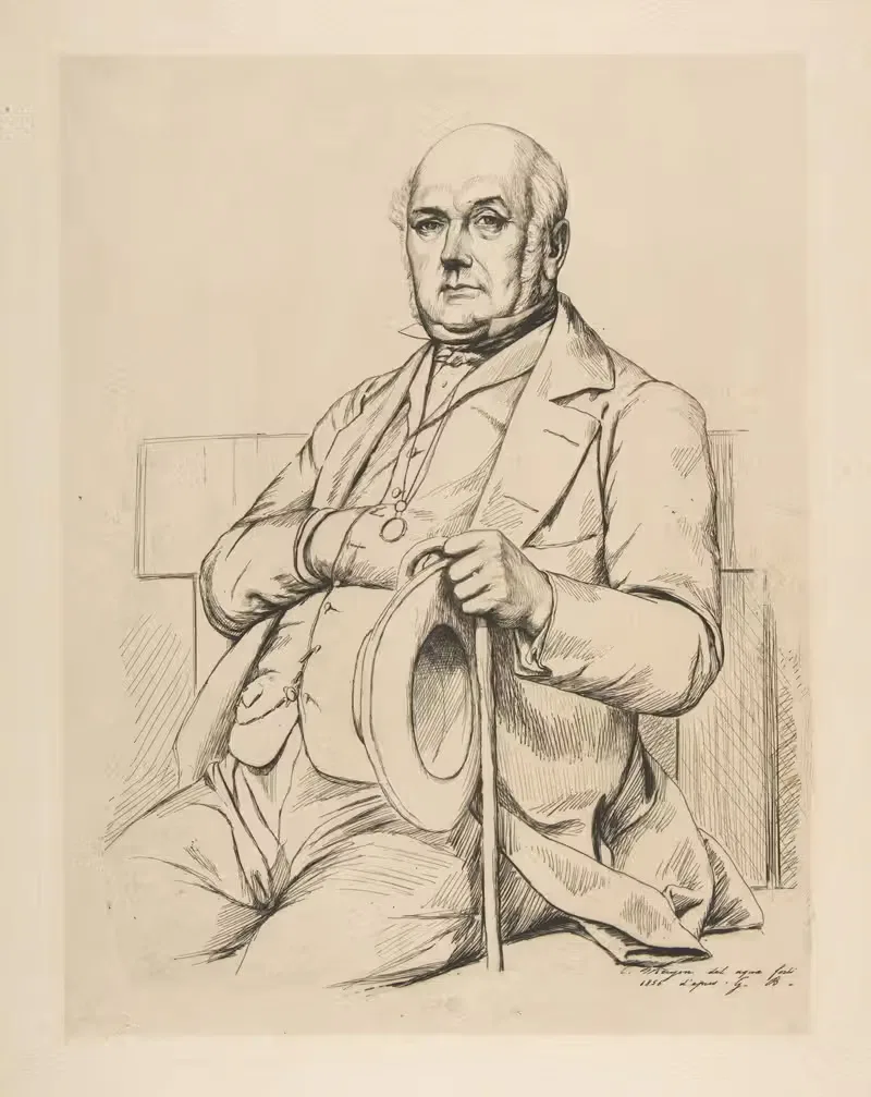 Казимир ле Конт, по Булянже by Шарль Мерион, 1856 — digital art print download