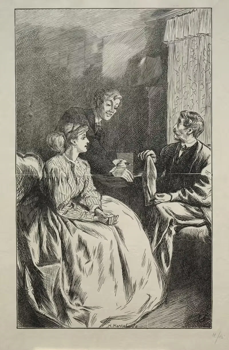 Как я потерял свои усы by Чарльз Самуэль Кин, 1866 — digital art print download