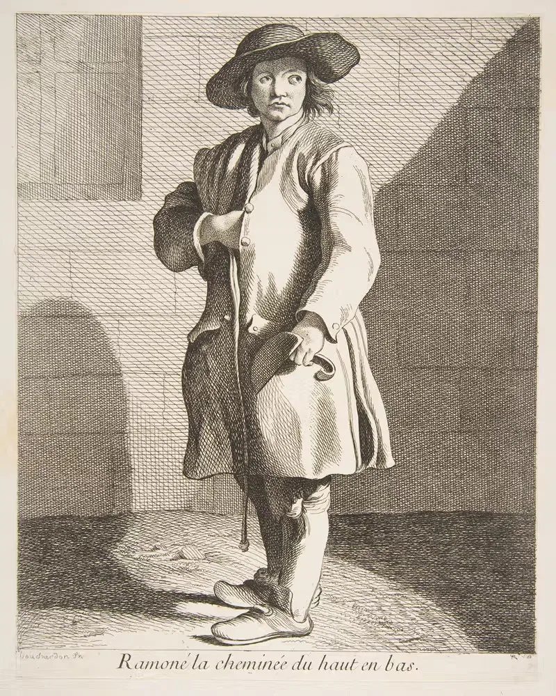 Chimney Sweep by Edmé Bouchardon, 1737-1746 — digital art print download