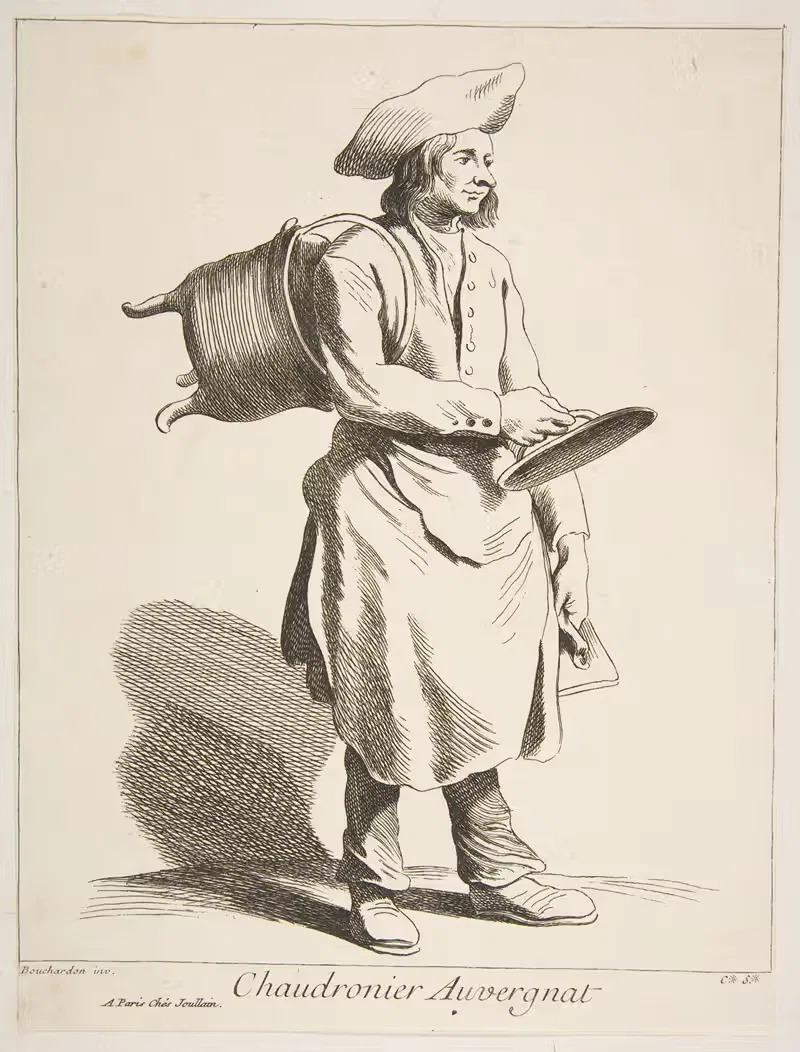 Литейщик из Оверни by Эдме Бушардон, 1737-1746 — digital art print download