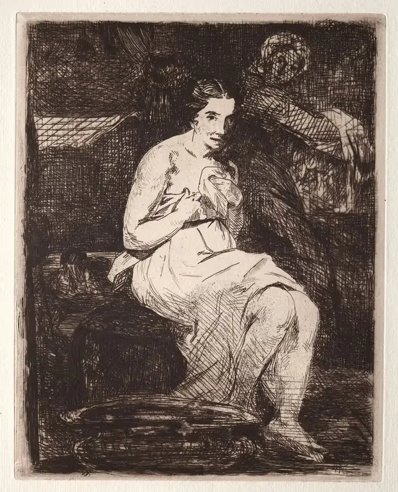 Уборка by Эдуар Мане, 1862 — digital art print download