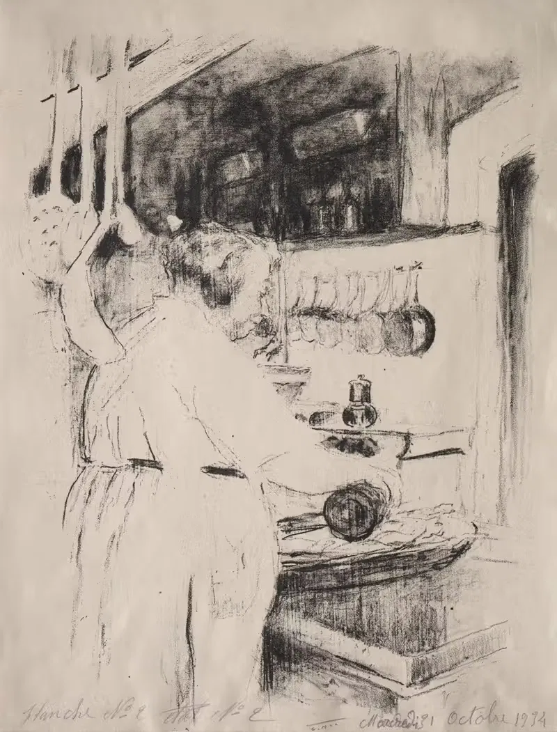 Повар by Эдвард Вюйяр, 1934 — digital art print download