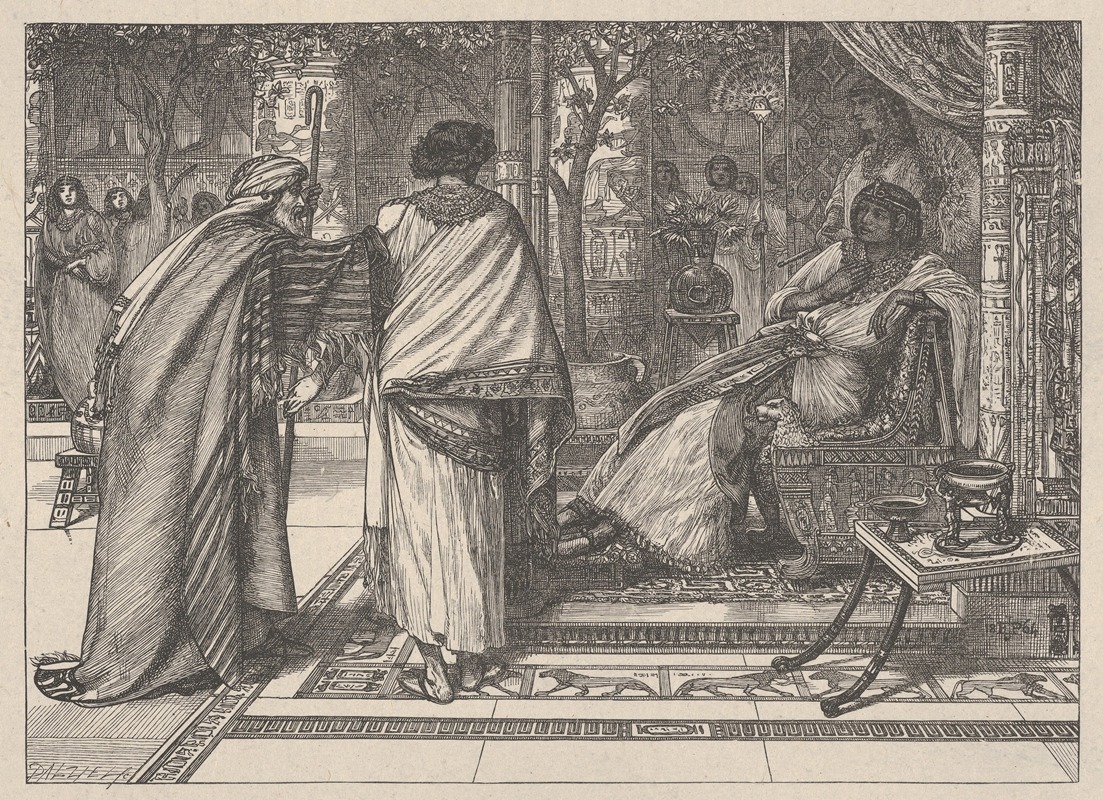 Joseph Presents His Father to Pharoah — Edward John Poynter
