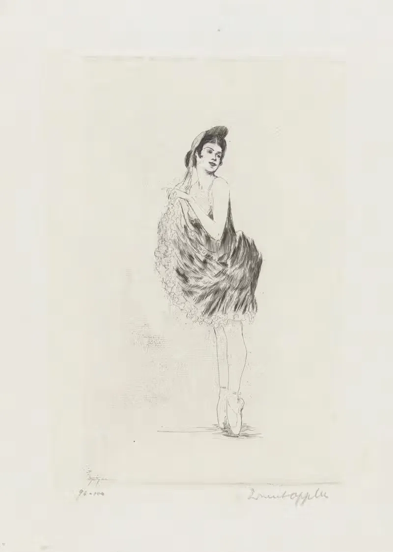 Лиллебил Кристенсен II by Эрнст Опплер, 1920 — digital art print download