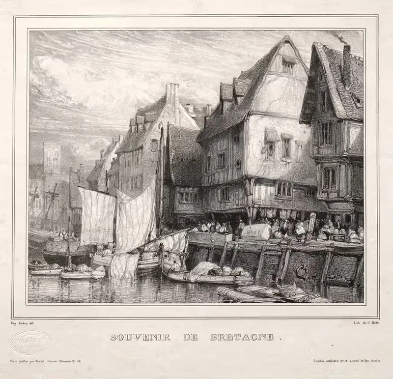 Souvenir of Brittany — Eugène Isabey