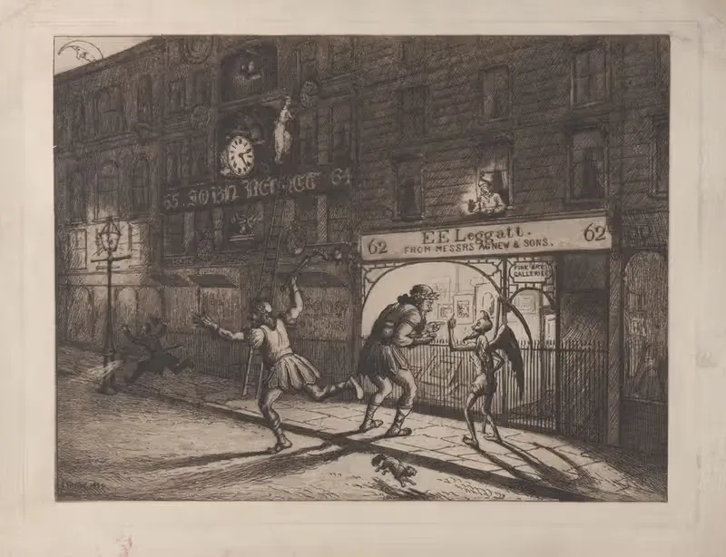 Trade Card for F. Paton — Frank Paton