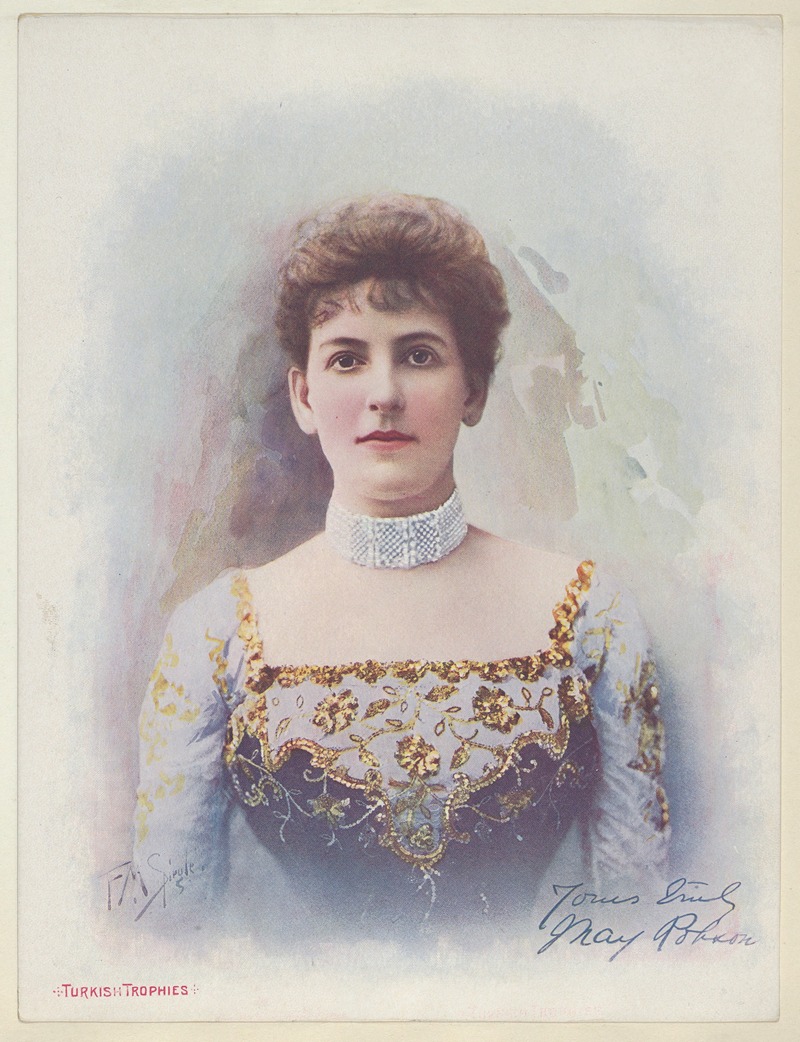 Мэй Робсон by Фредерик Моладор Спигл, 1900 — digital art print download