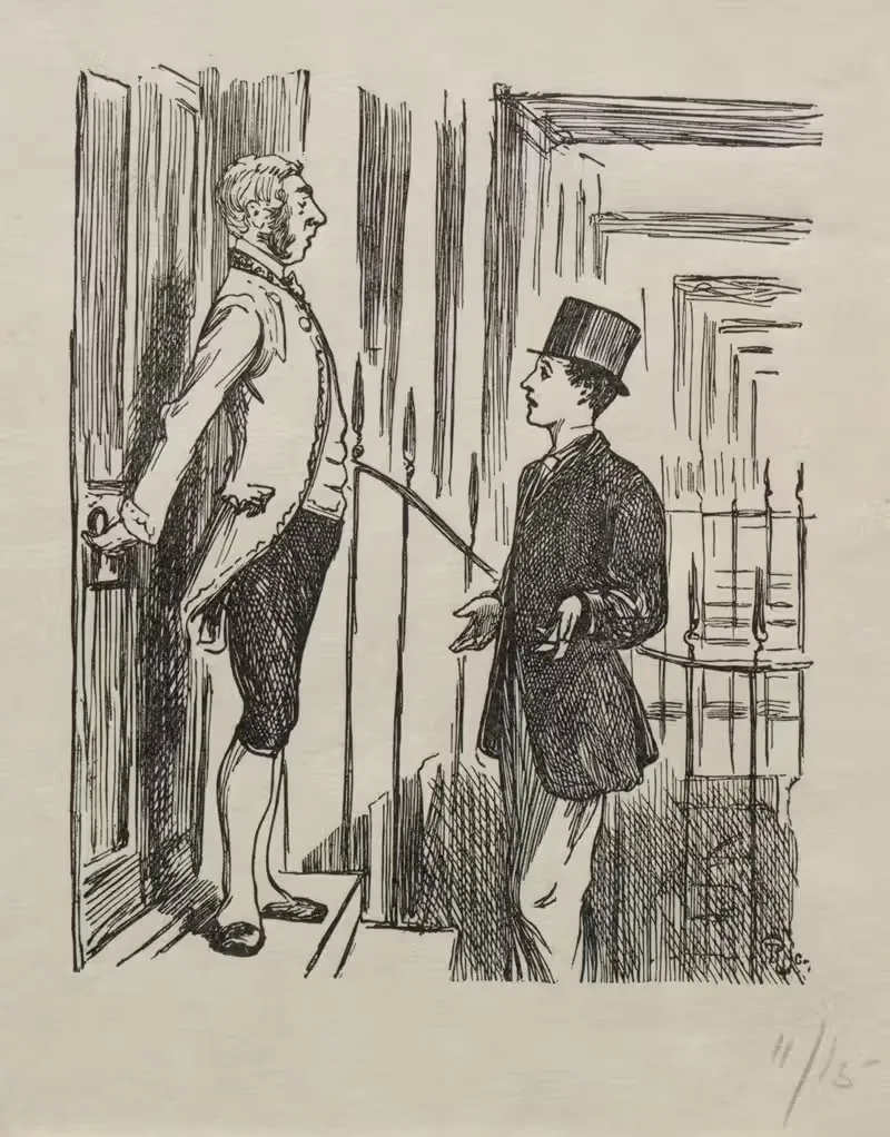 Coelebs in Search of a Mulready Envelope — George Du Maurier
