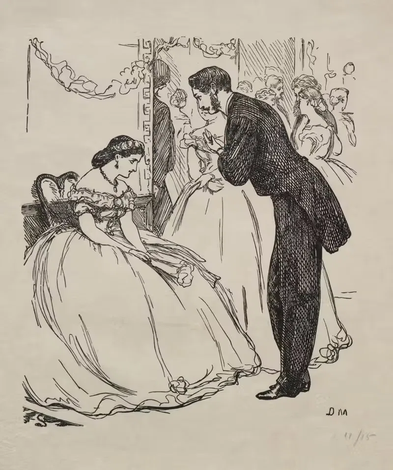 The Song of the Disconsolate One — George Du Maurier